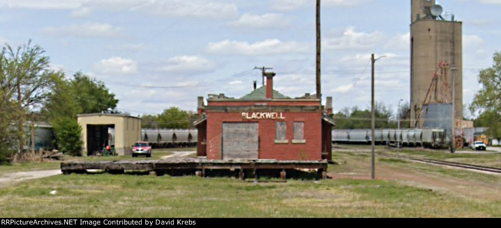 ATSF station Blackwell, OK.